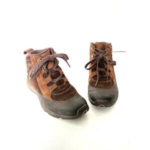 Rockport XCS Women’s Brown Leather Hiking Boots Waterproof Trail Outdoor 6.5